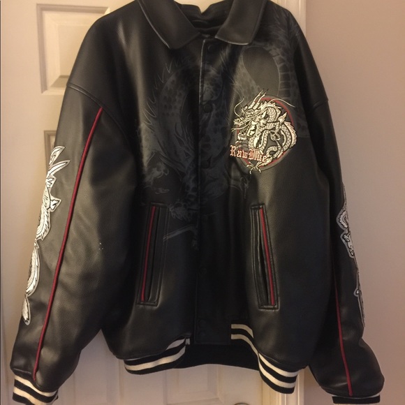 raw blue dragon jacket